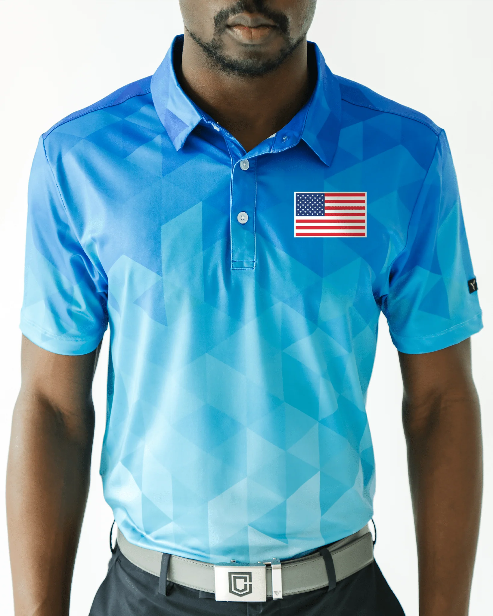 Baby Fade Golf Polo. USA EDITION.