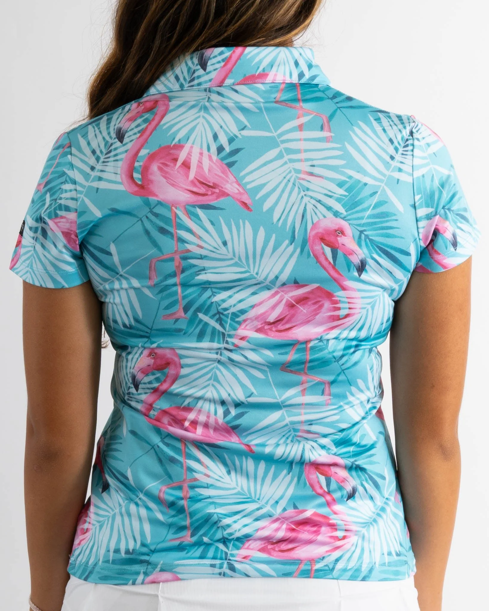 Minty Mingo Women's Golf Polo - Image 4