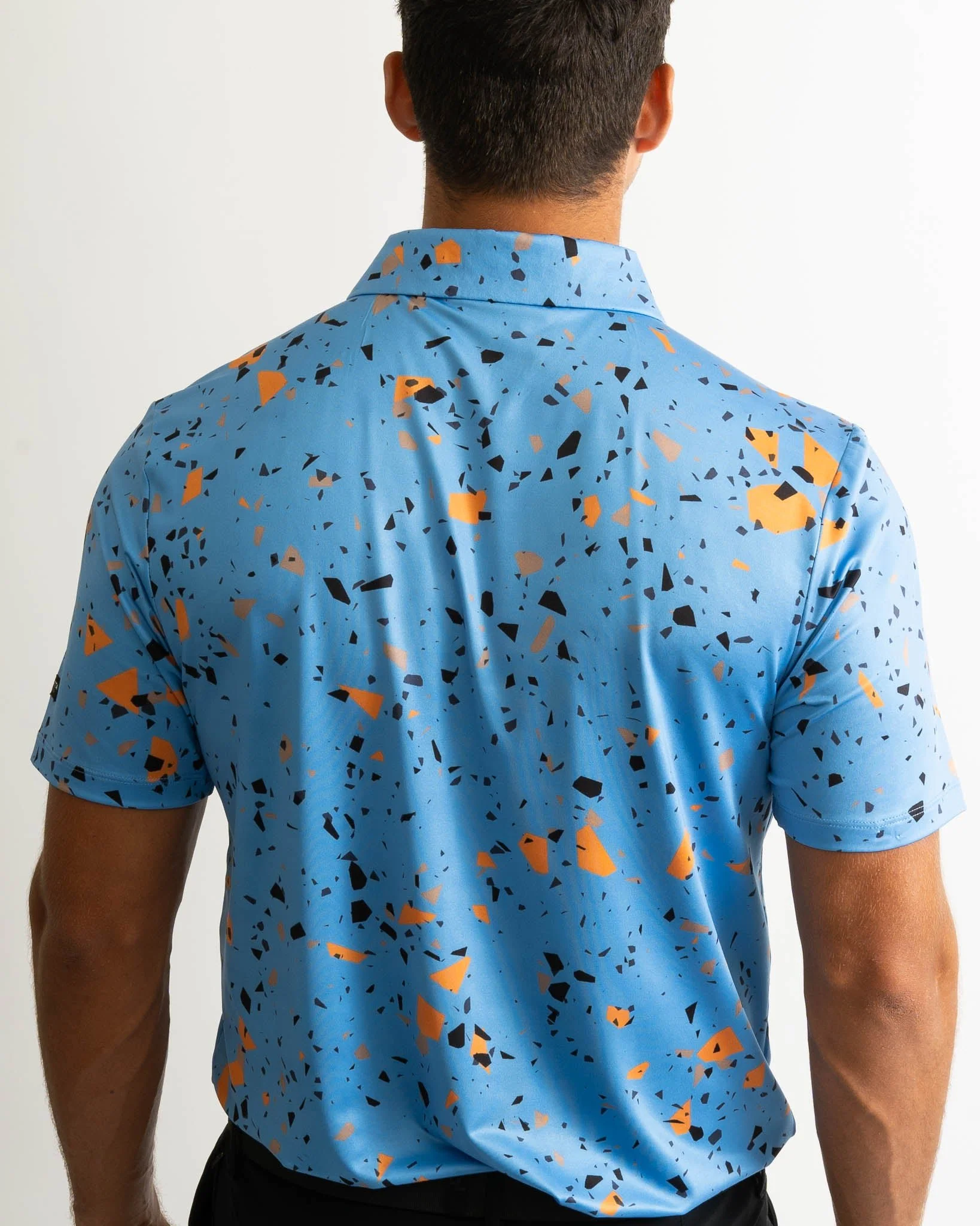 BLANK CHEST Chip Shot Golf Polo - Image 5