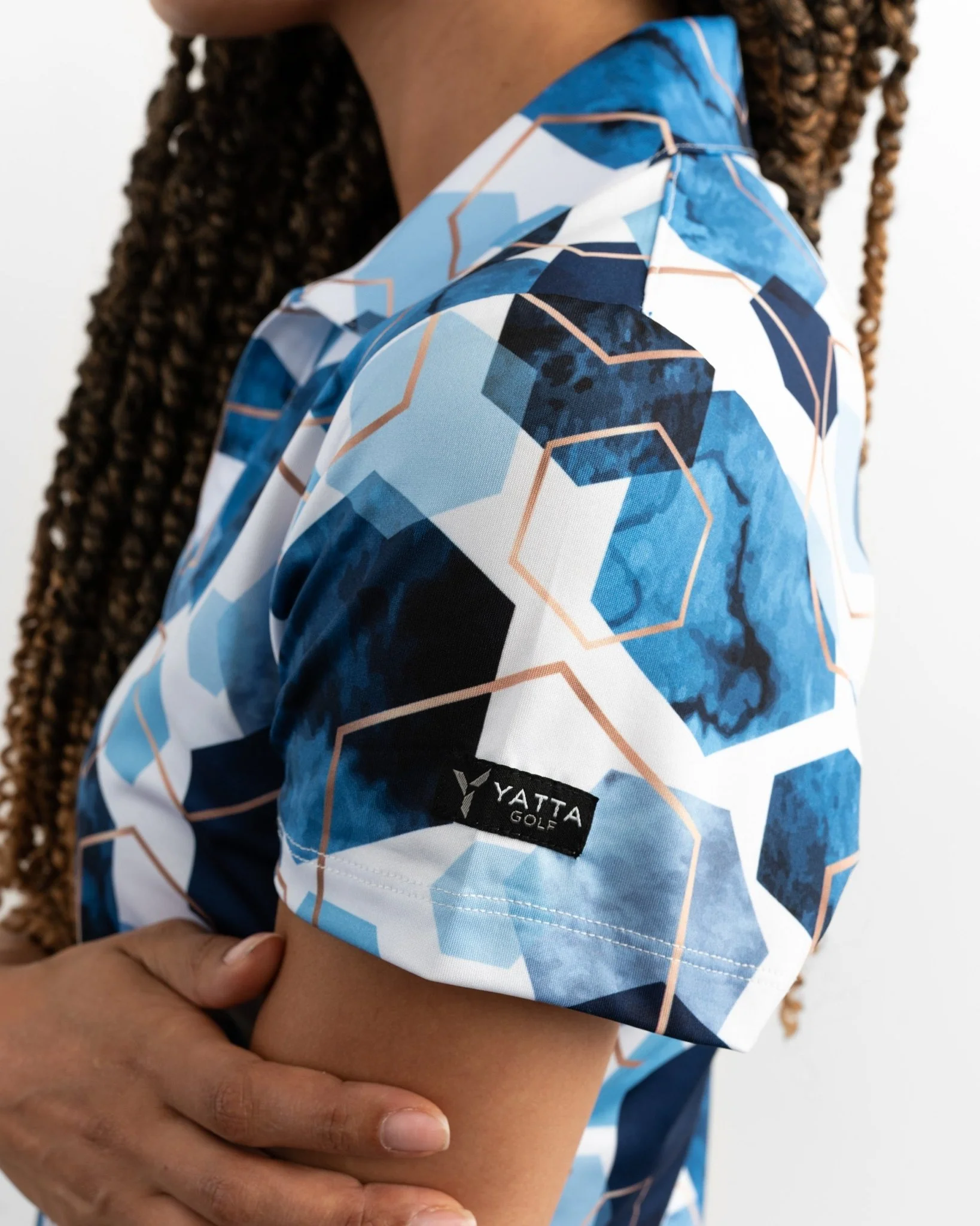 Deep Sea Women's Golf Polo - Image 6