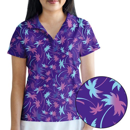 BLANK CHEST Miami 97 Women's Golf Polo