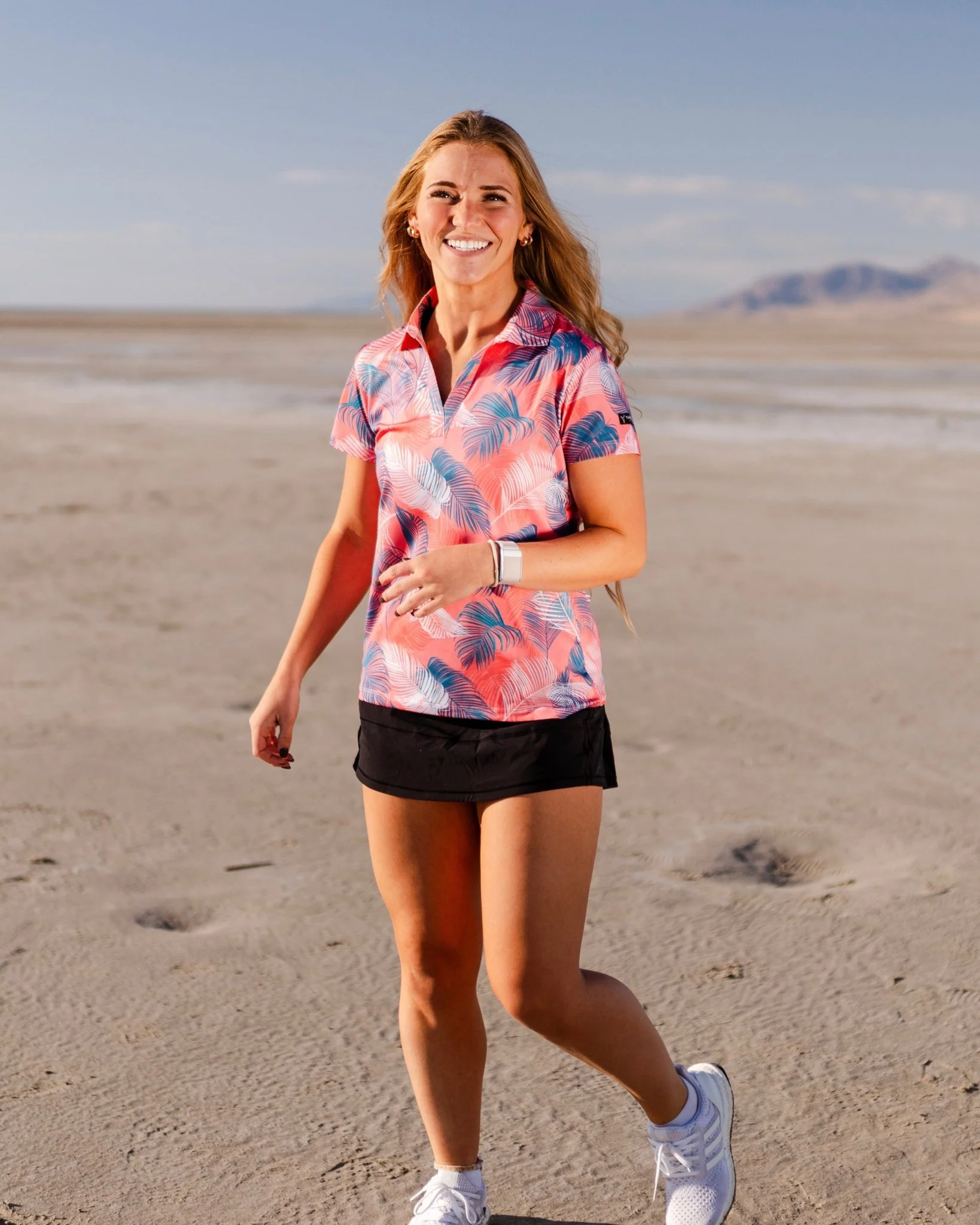 BLANK CHEST Palm Bay Women's Golf Polo - Image 4