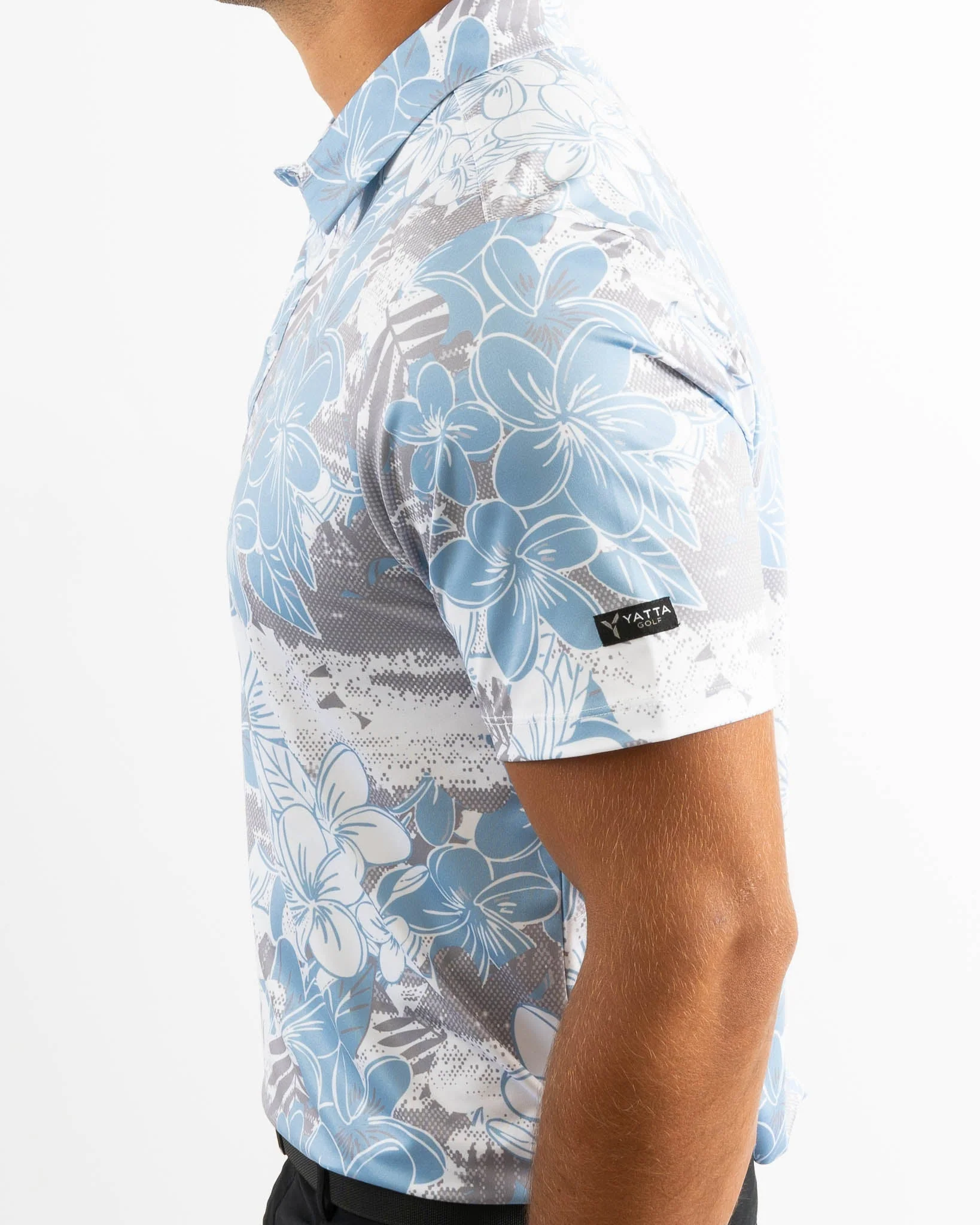 BLANK CHEST Tropical Mist Golf Polo - Image 2