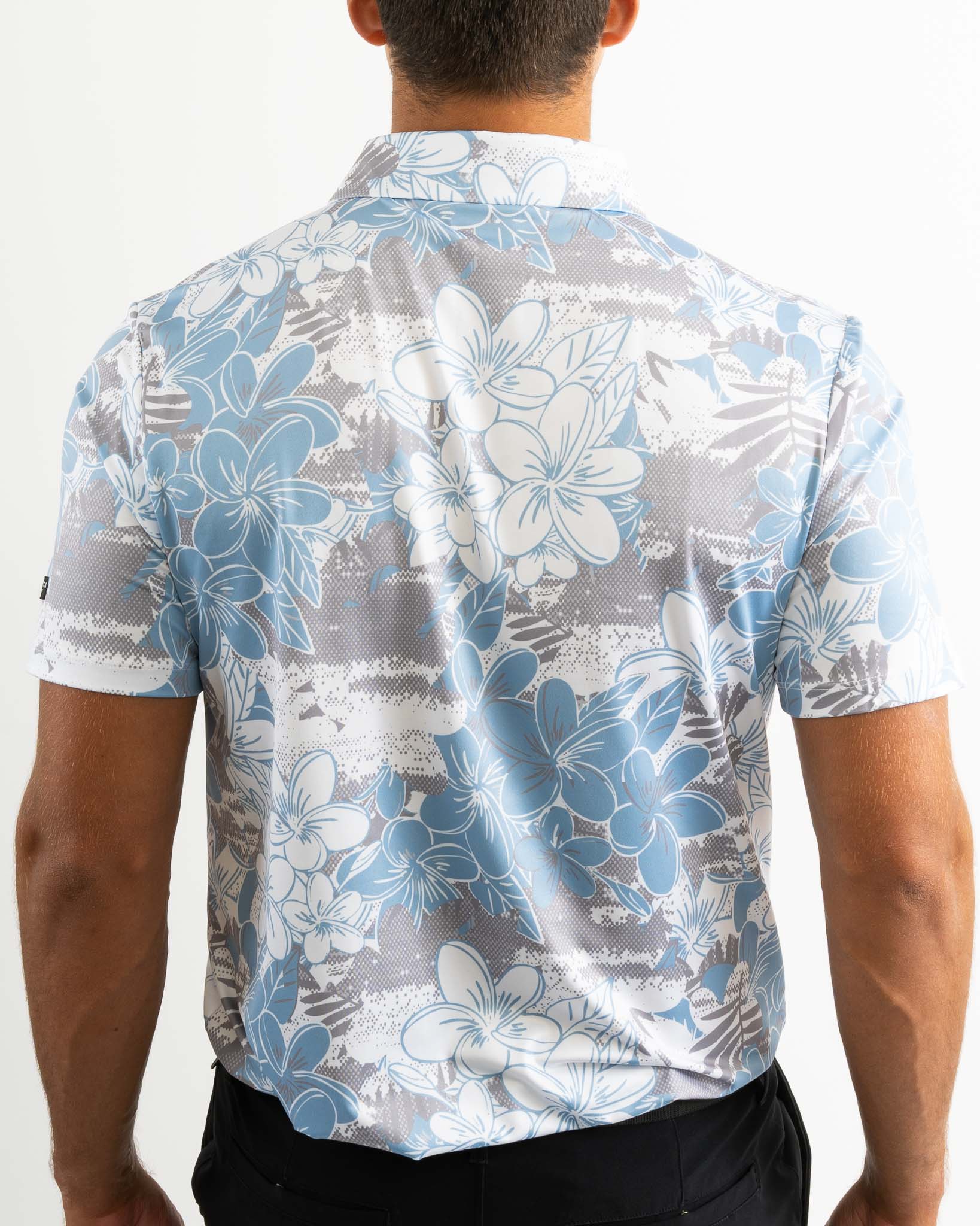 BLANK CHEST Tropical Mist Golf Polo - Image 5