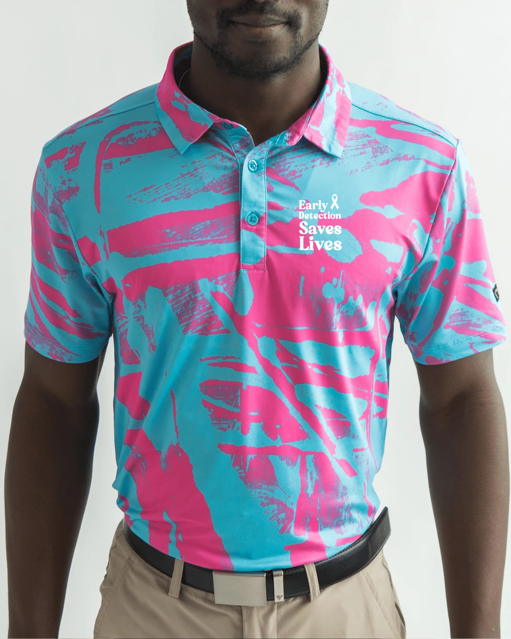 Bubbilicious Polo Cancer Awareness Edition