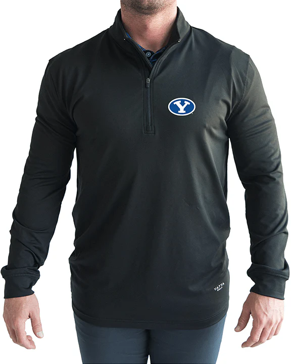 BYU Black Quarter Zip - Image 2