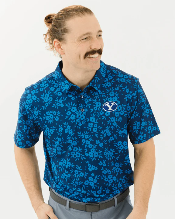 BYU Navy Daisy Polo - Image 4