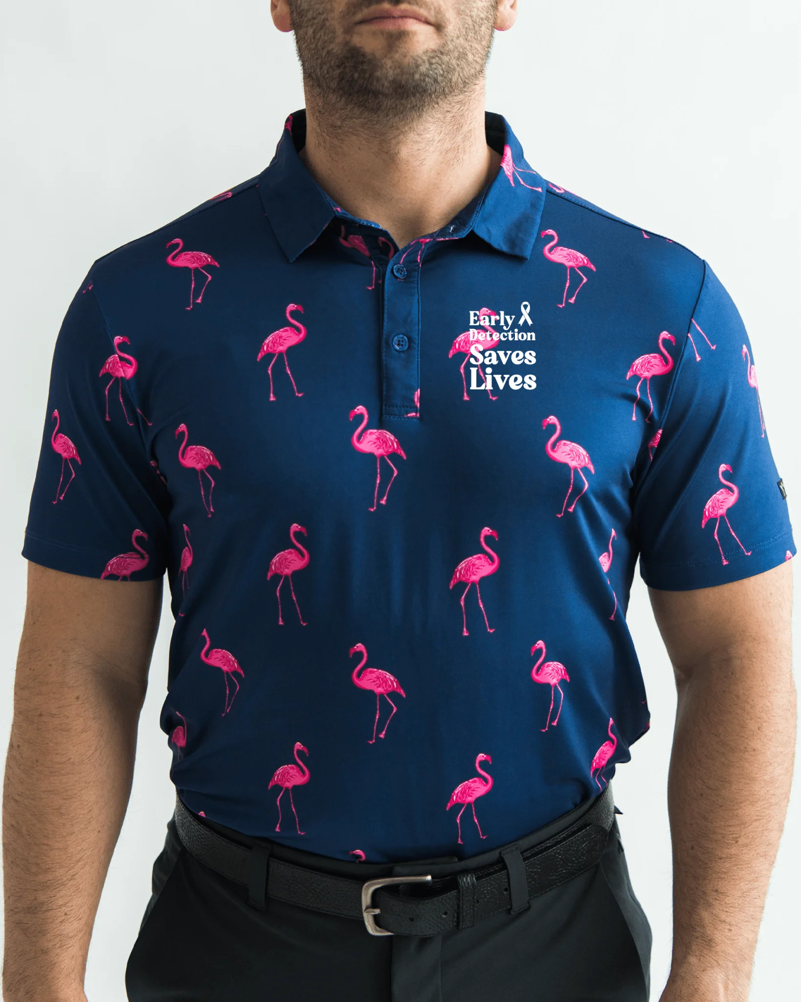 Classy Mingo Polo Cancer Awareness Edition