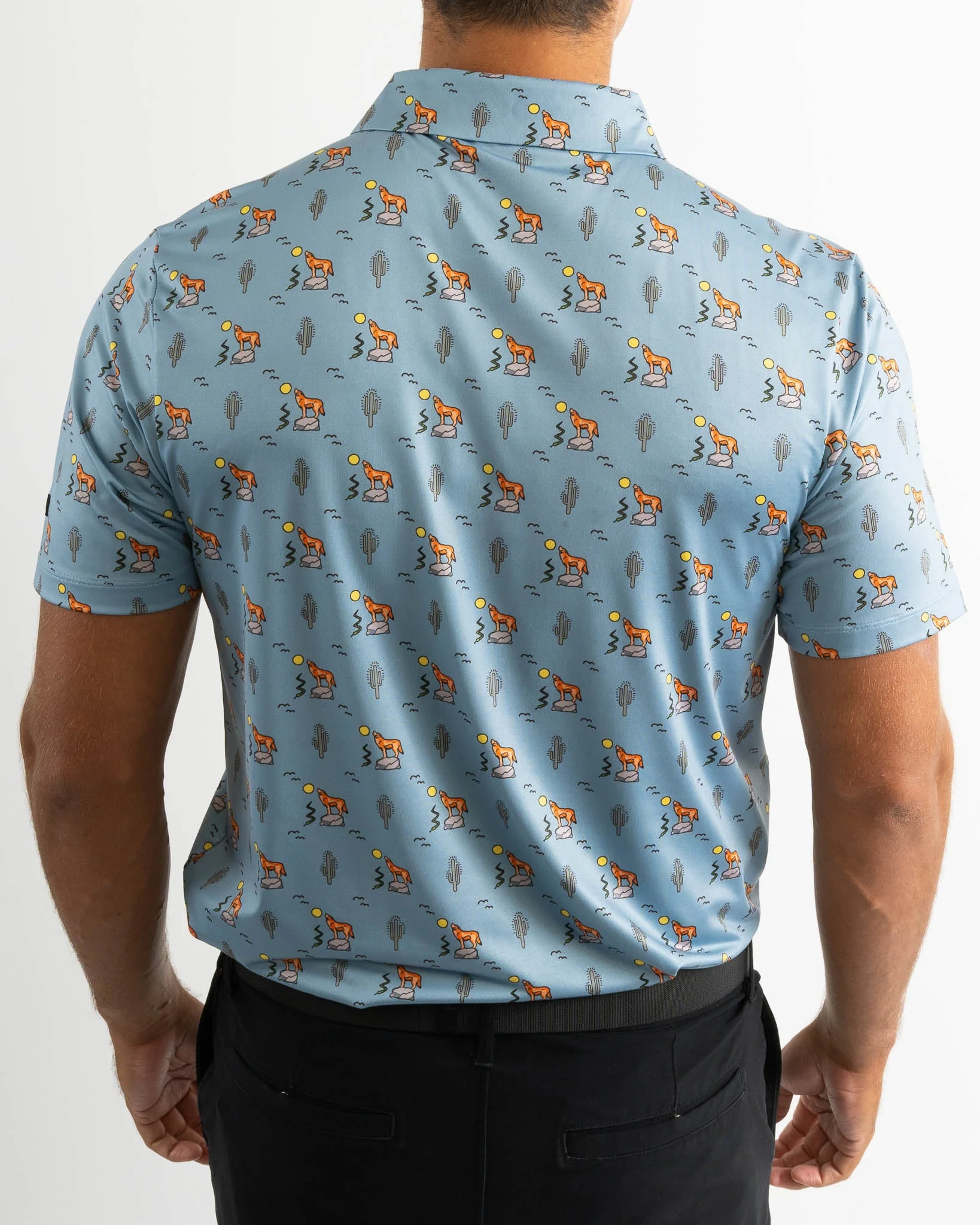 Clever Coyote Golf Polo - Image 5