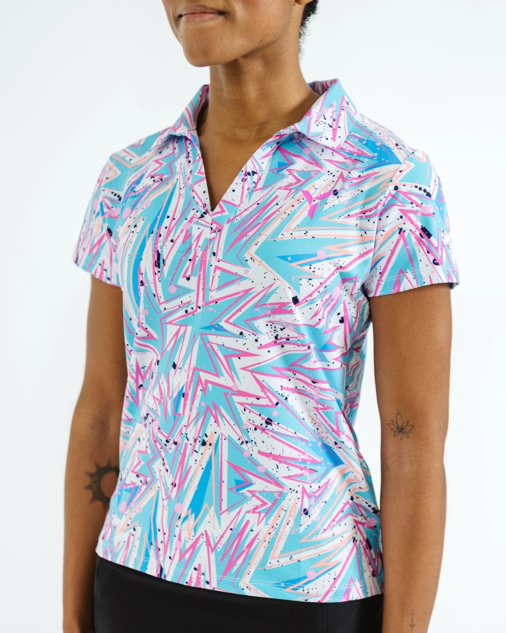 Kapow Women's Golf Polo - Image 2
