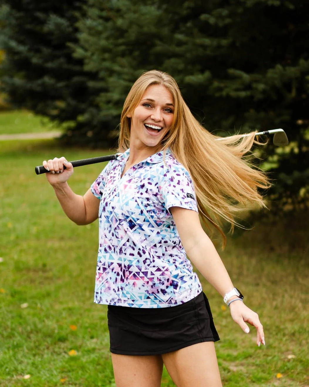 Aztec Warrior Women's Golf Polo - Image 3