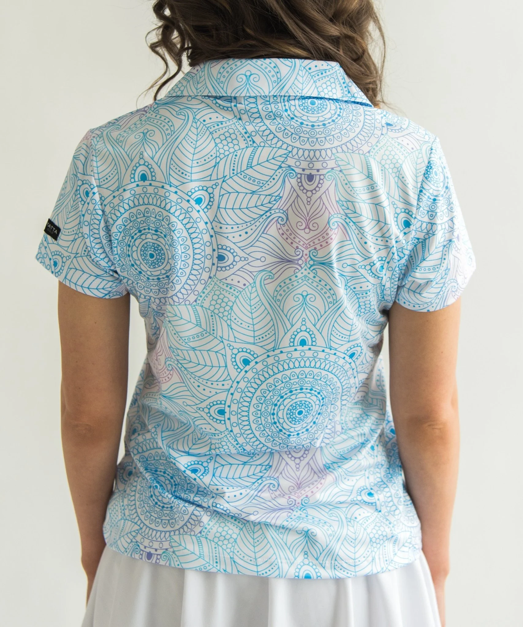 Lady Lavender Women's Golf Polo - Image 5