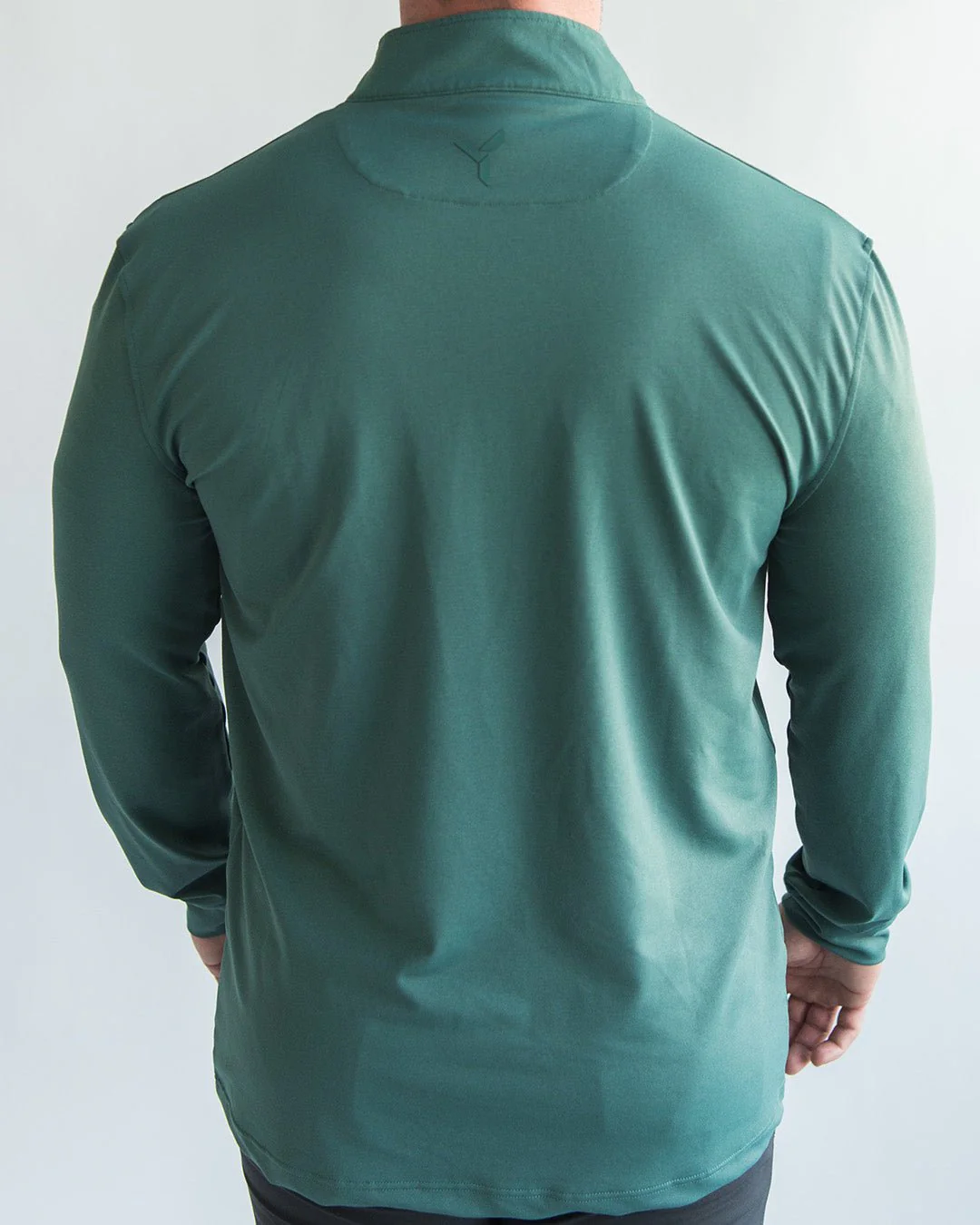 Sage Green Quarter Zip - Men's - Image 3