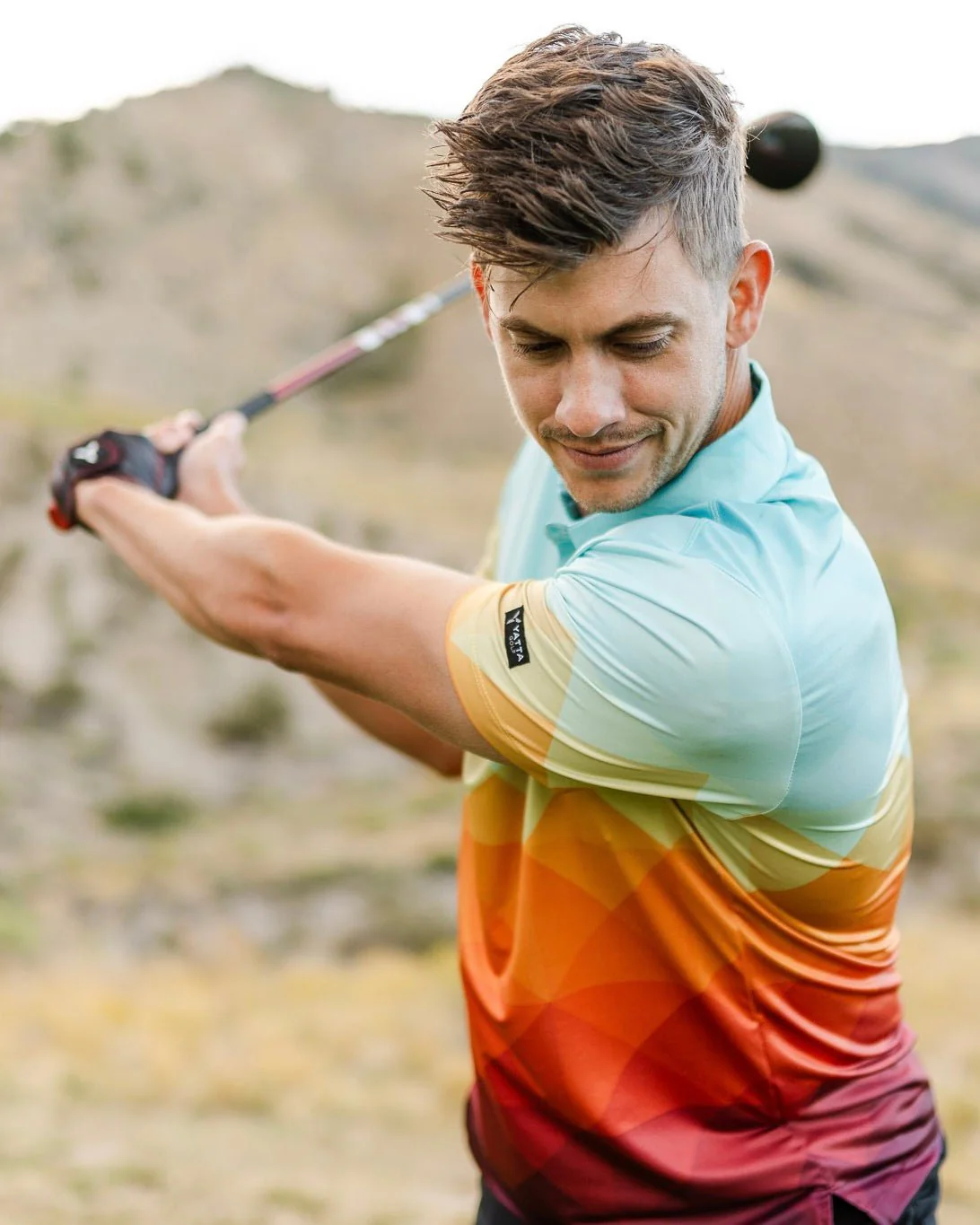 Arizona Sunset Golf Polo - Image 3