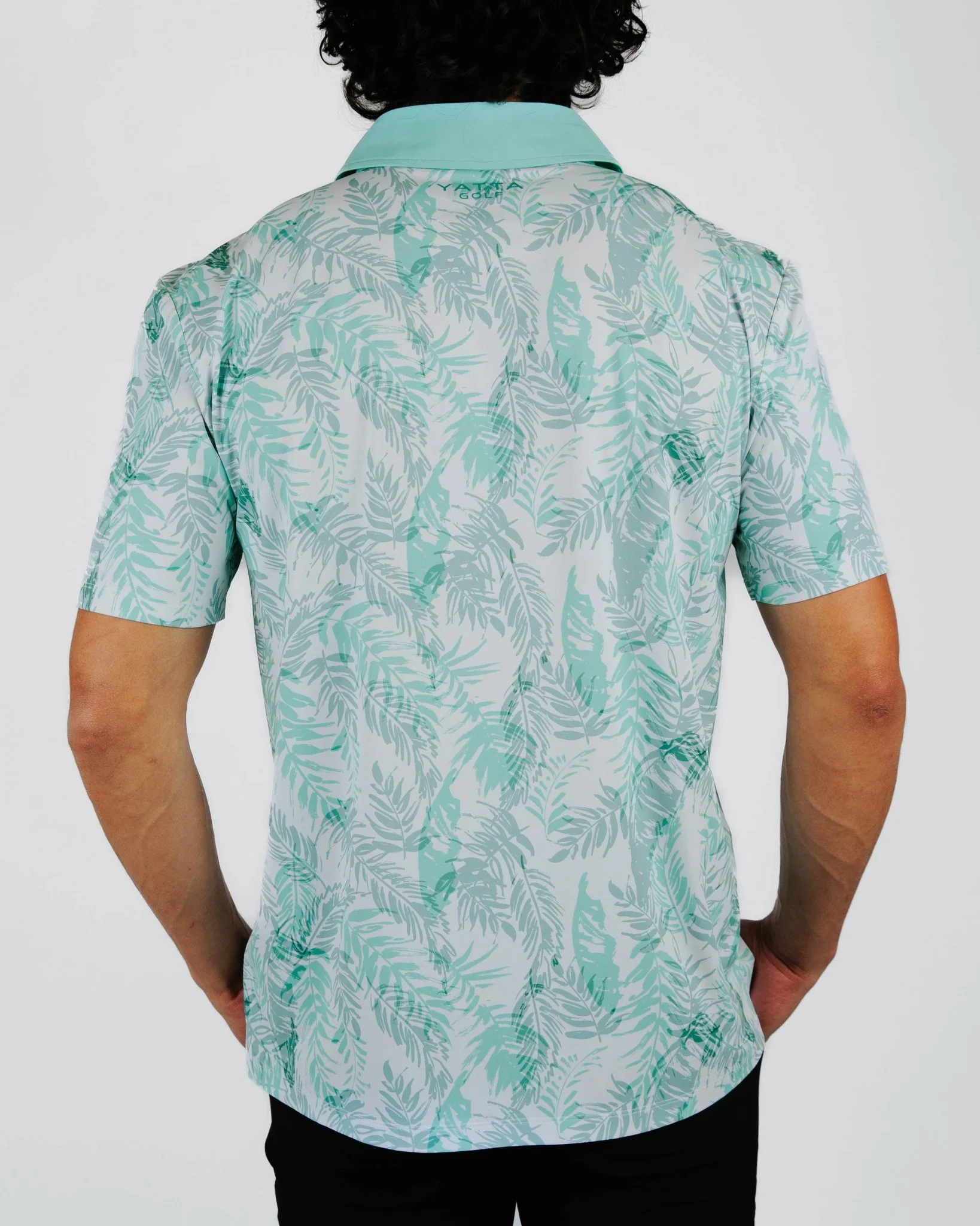 Palm Fringe Golf Polo - Image 4