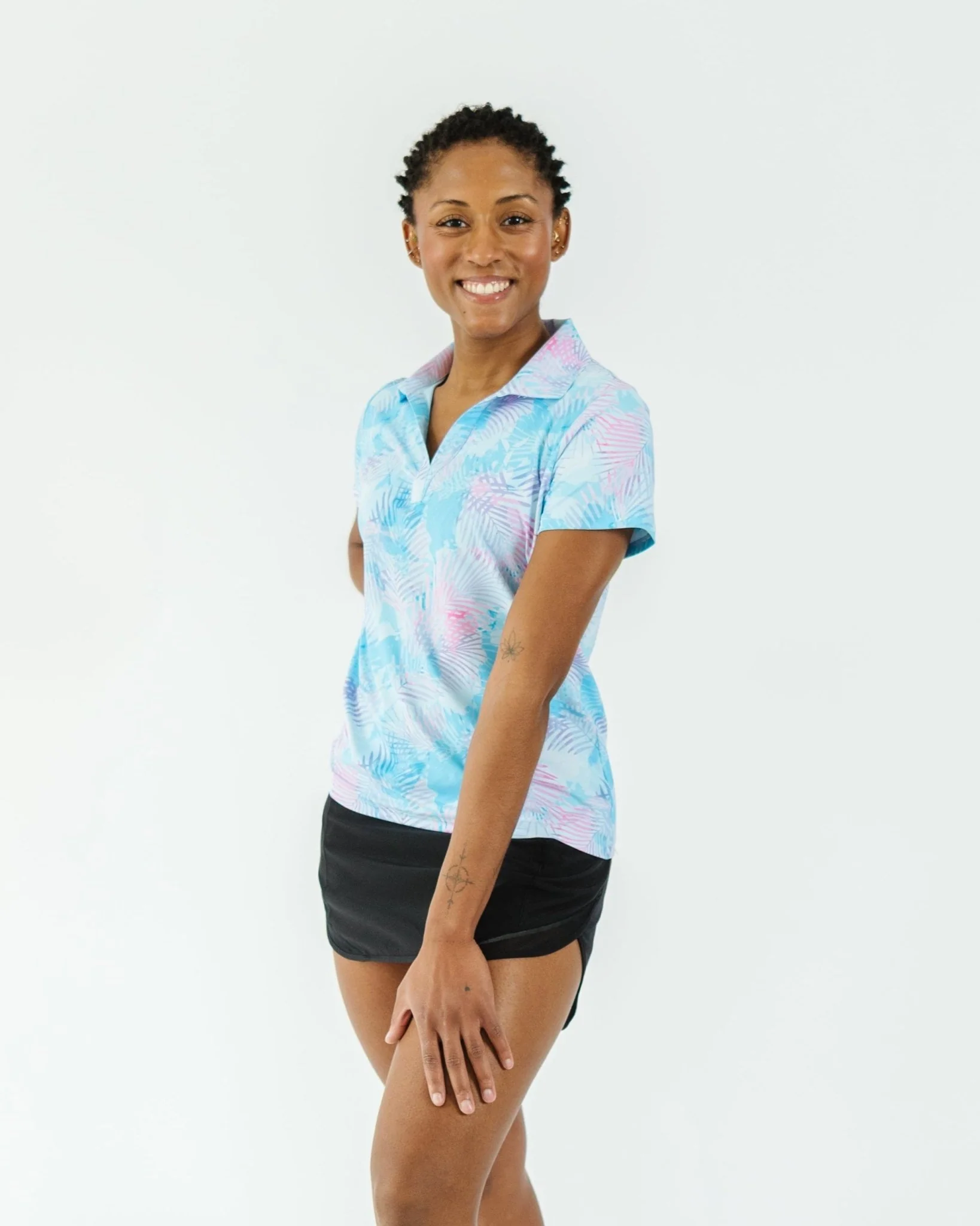 Pastel Breeze Women's Golf Polo - Image 4
