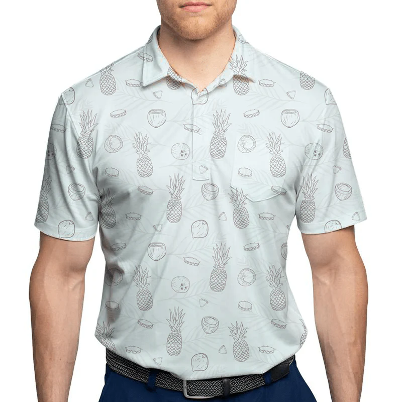 Piña Colada Golf Polo