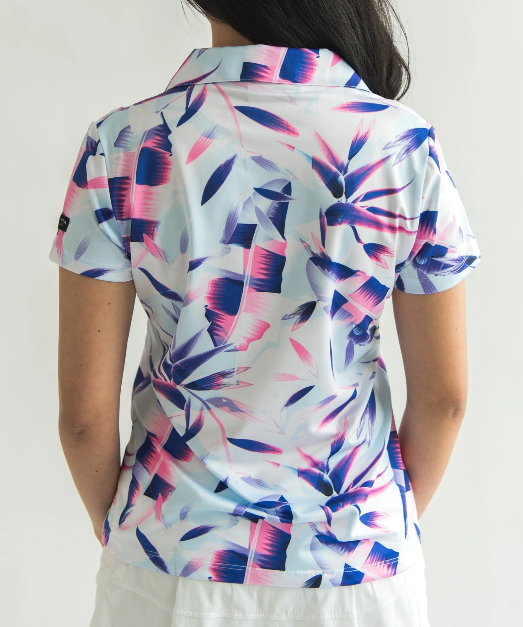 Tropical Twilight Women's Golf Polo - Image 5