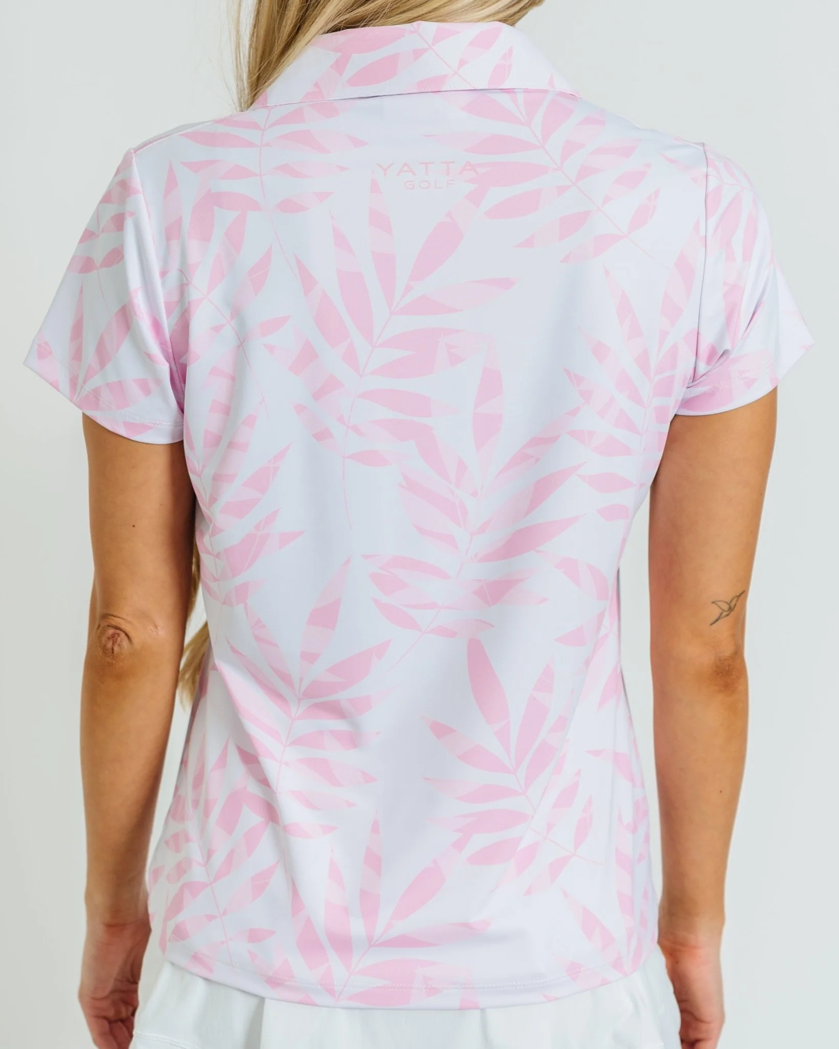 Pink Frost Women's Golf Polo - Image 3