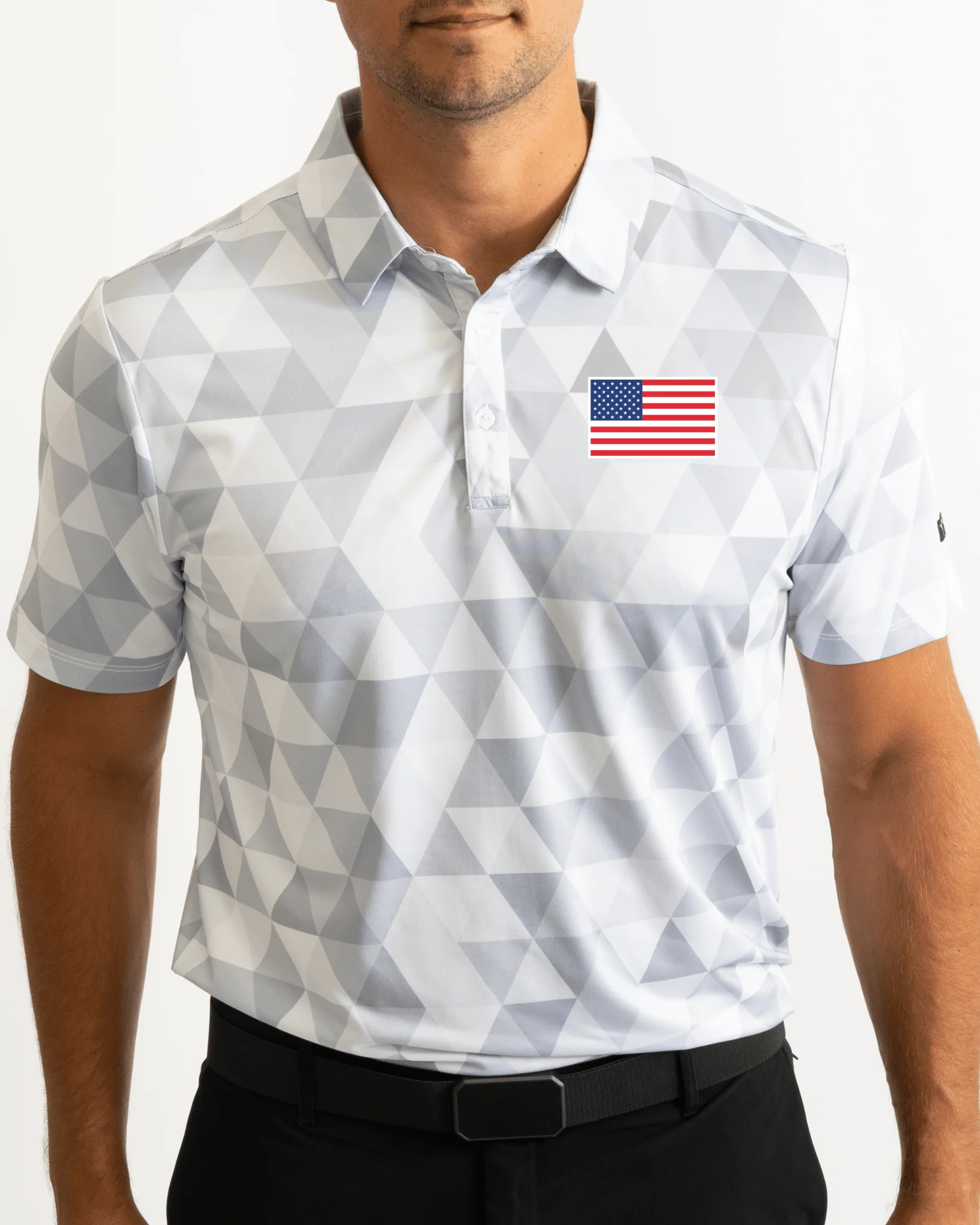 Quicksilver Golf Polo. USA EDITION