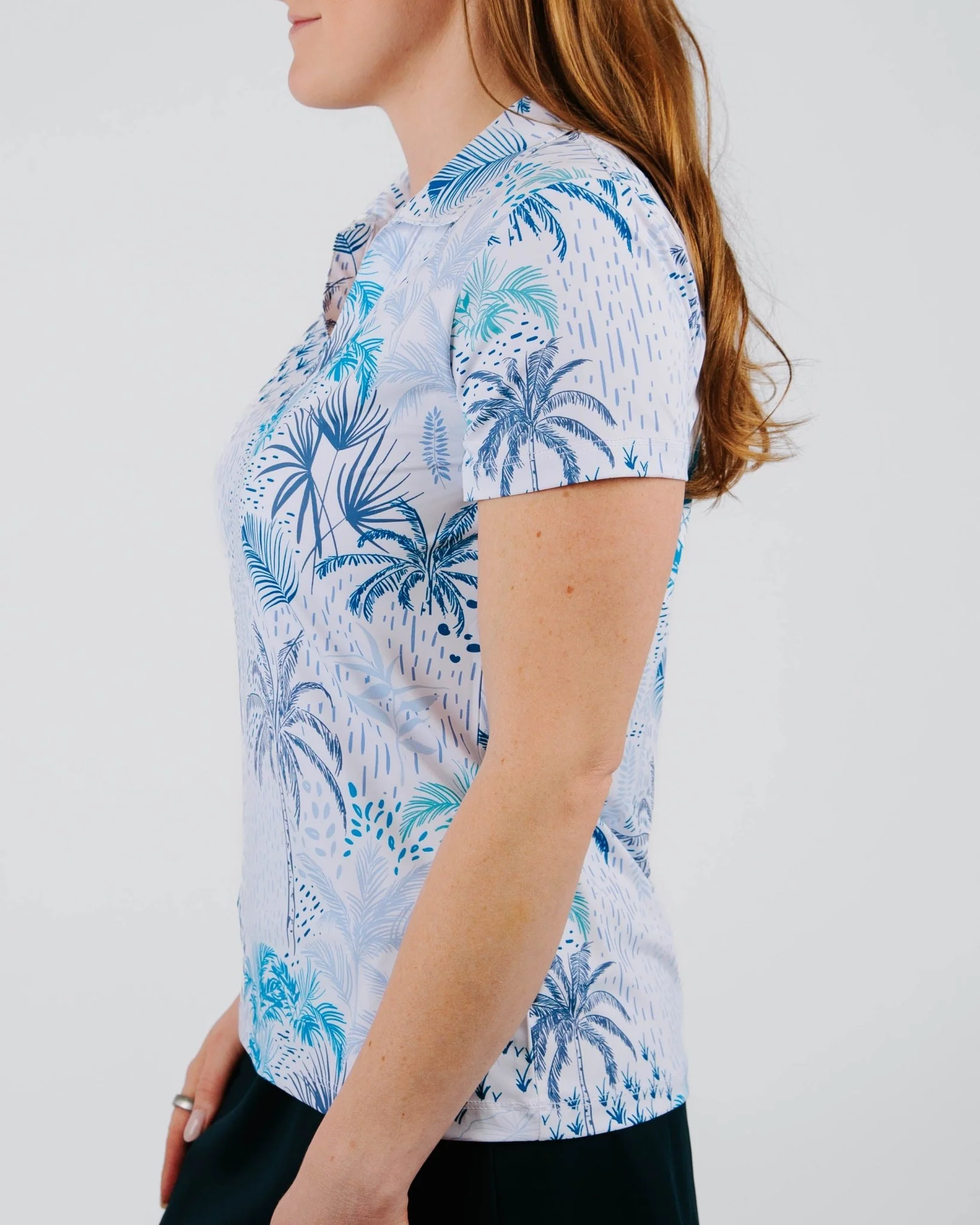 Riviera Rain Women's Golf Polo - Image 3