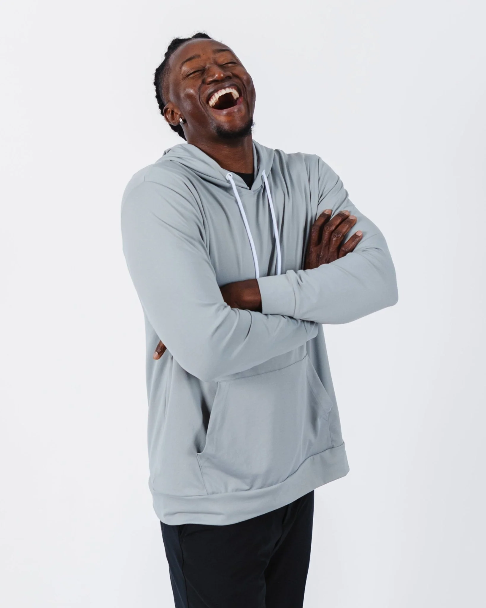 Grey Hoodie - Men's - Image 4