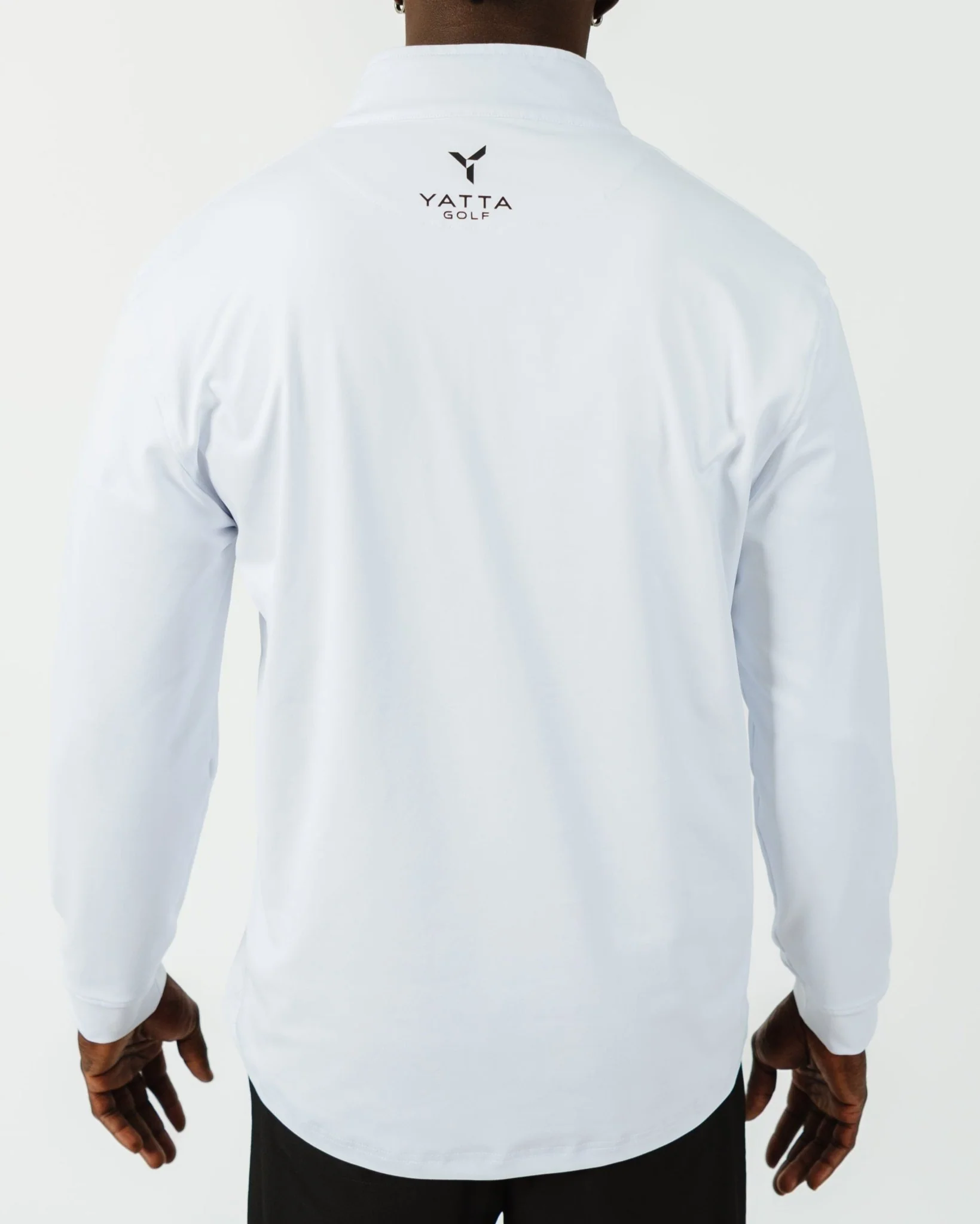 White Quarter Zip - Men's - Image 3