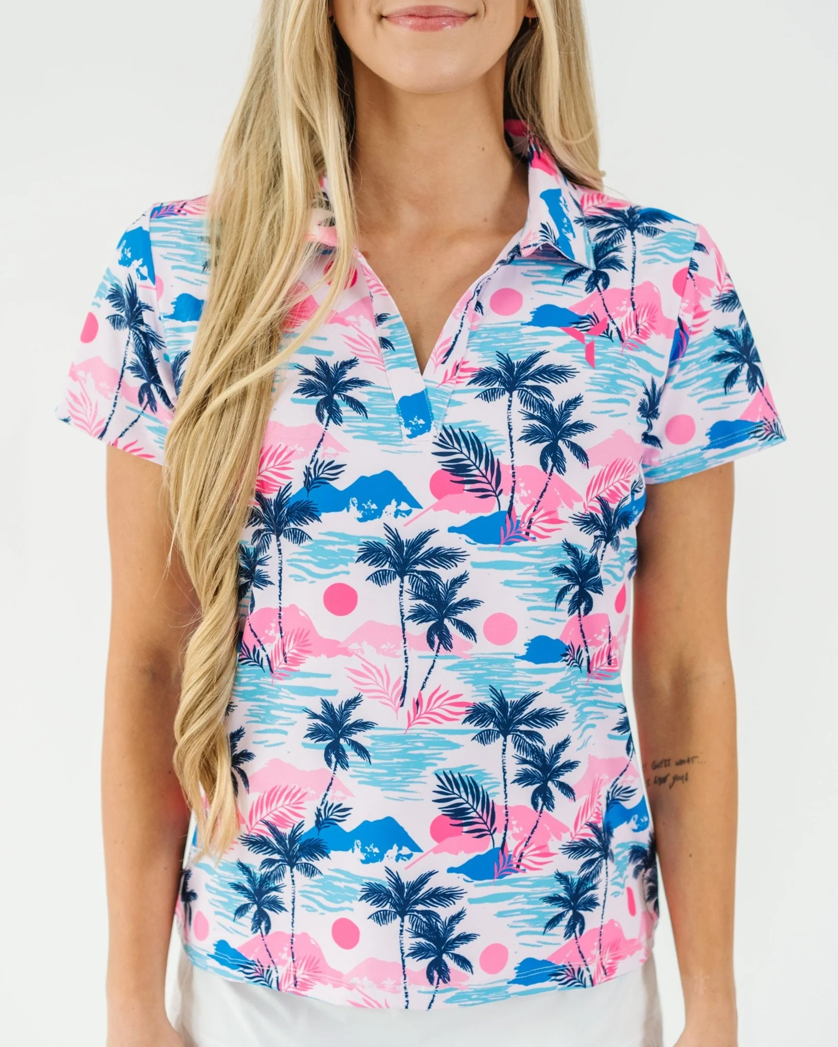 Sunset Swing Women's Golf Polo