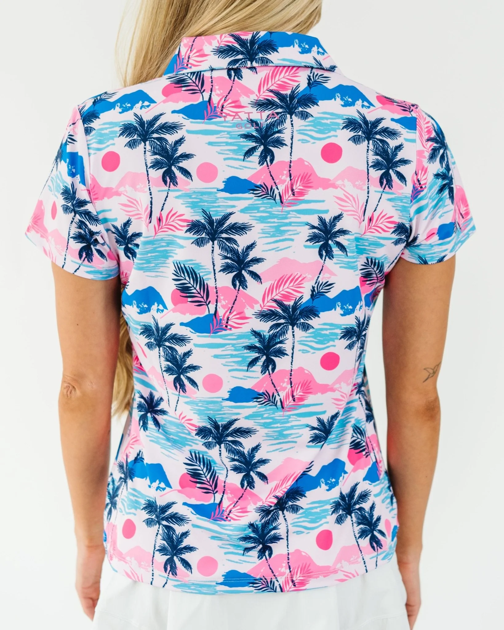 Sunset Swing Women's Golf Polo - Image 3