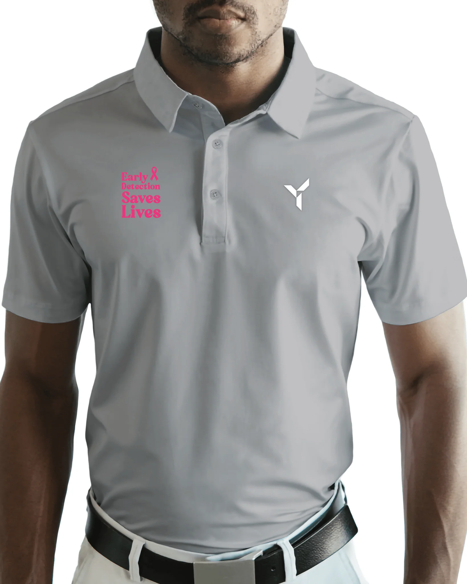 The Grey Polo Cancer Awareness Edition