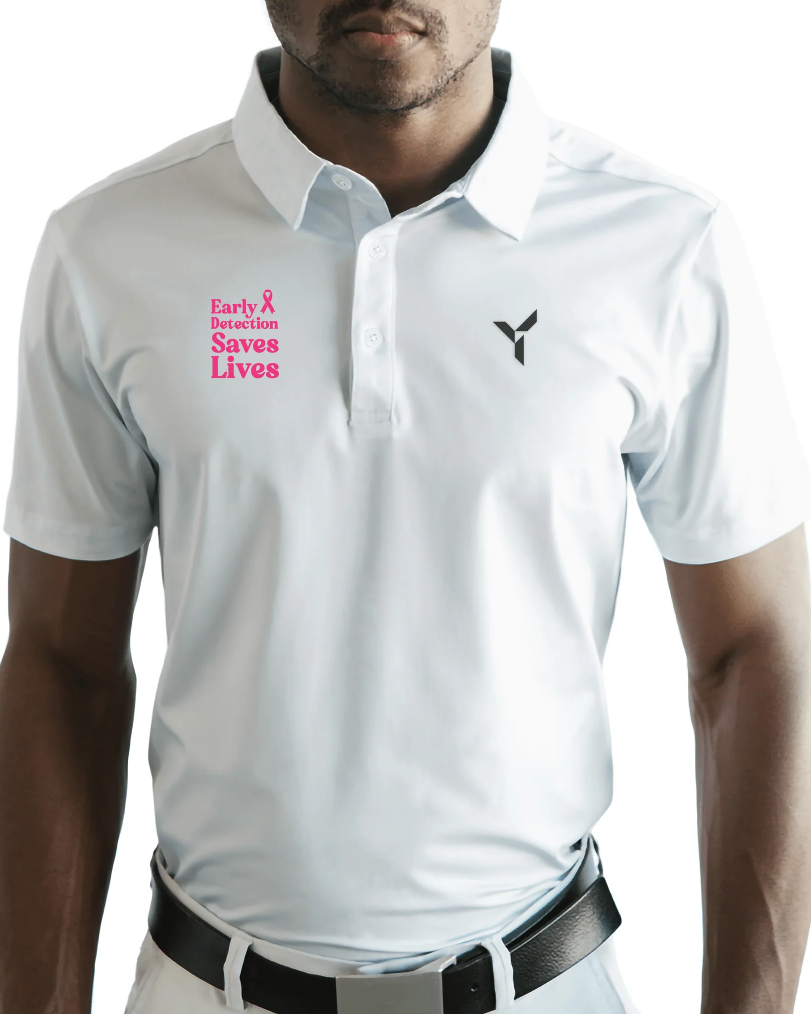 The White Polo Cancer Awareness Edition
