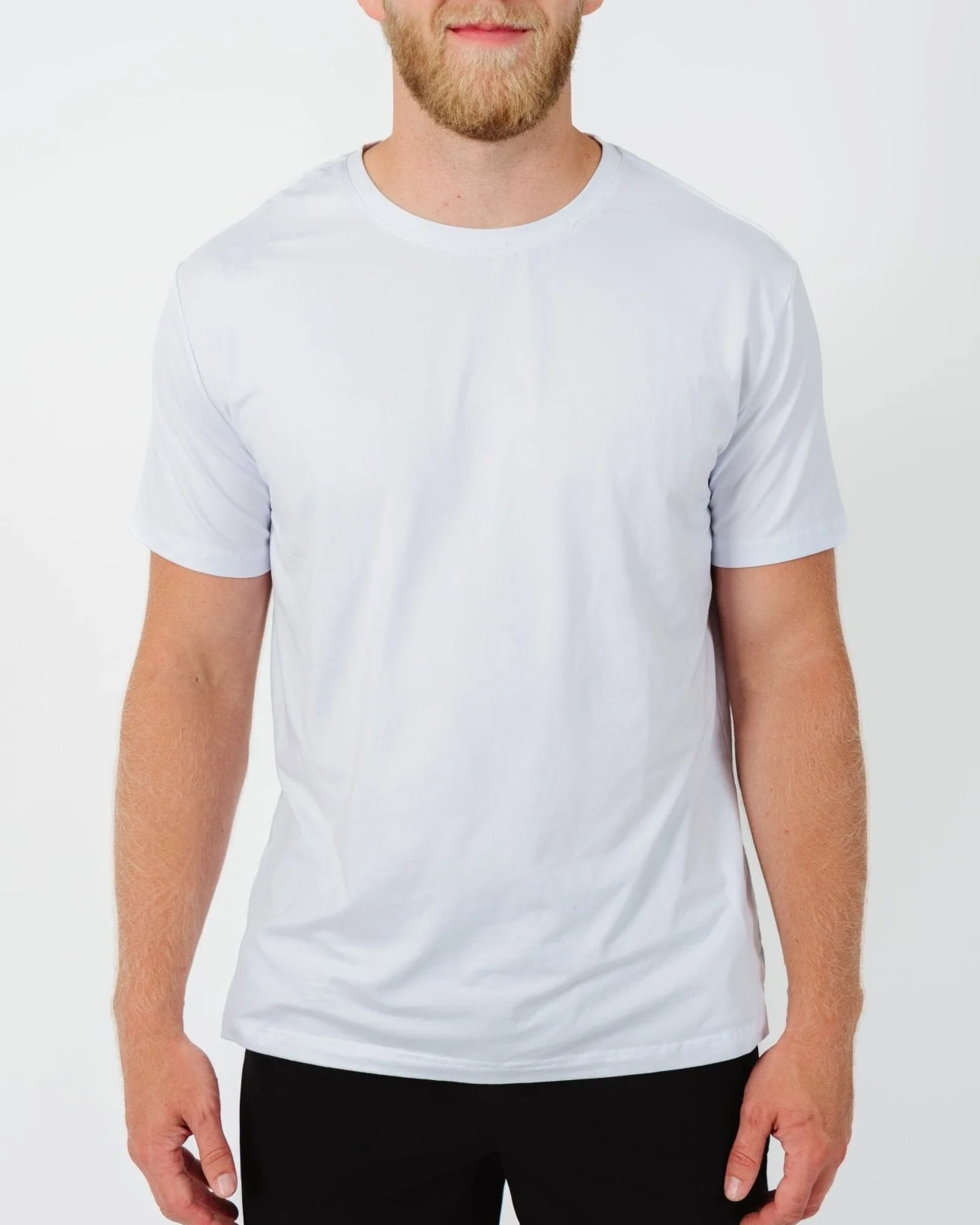 White Enjoy Life Performance T-Shirt