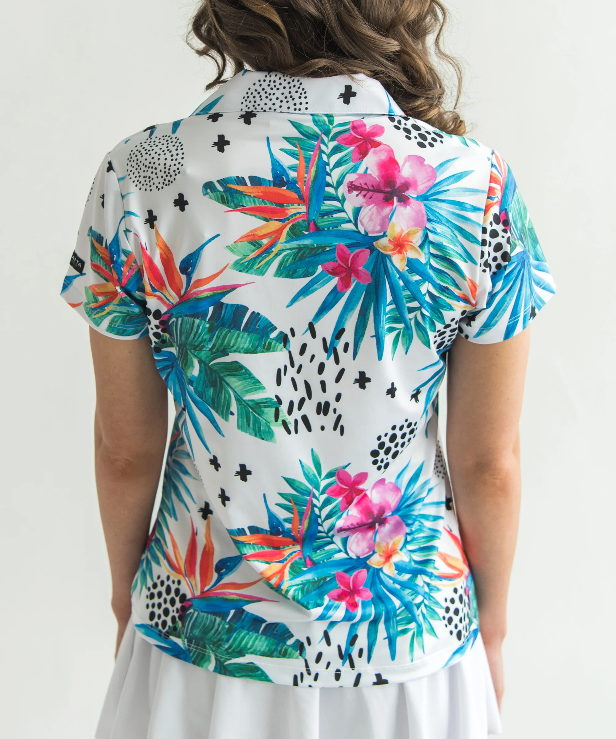 Birdies of Paradise Women's Golf Polo - Image 5