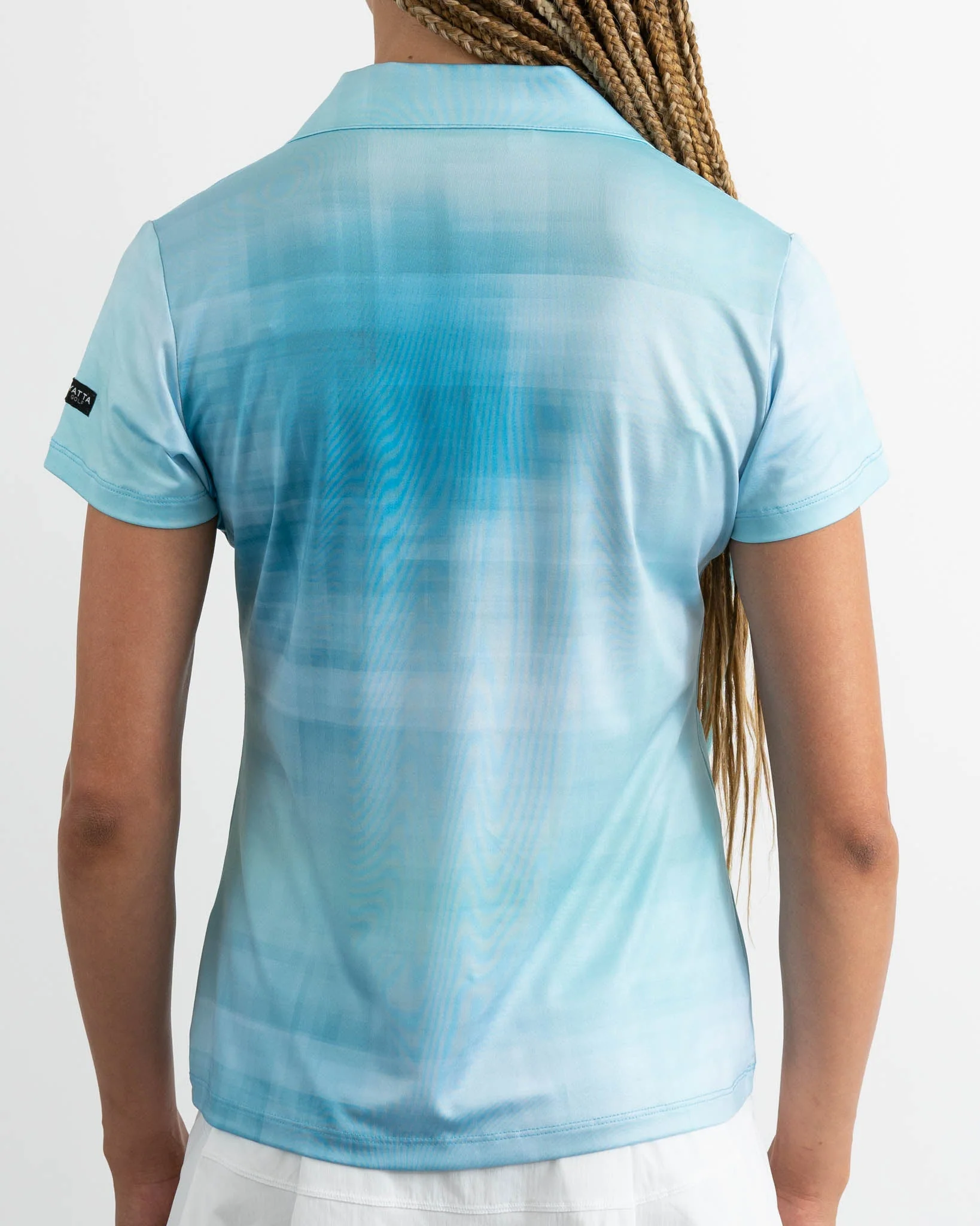 Vintage Blue Women's Golf Polo - Image 5