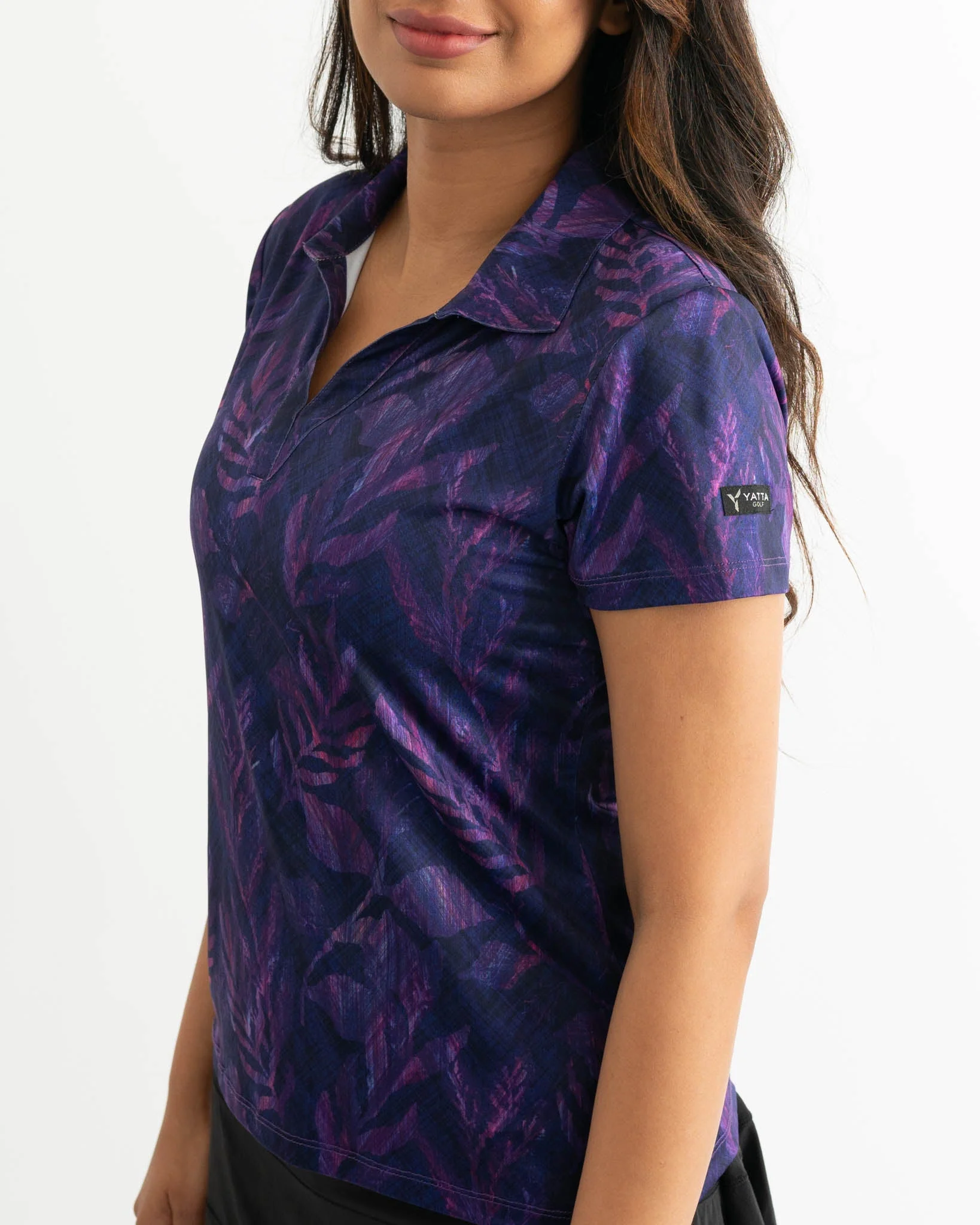Violet Vogue Women's Golf Polo - Image 3